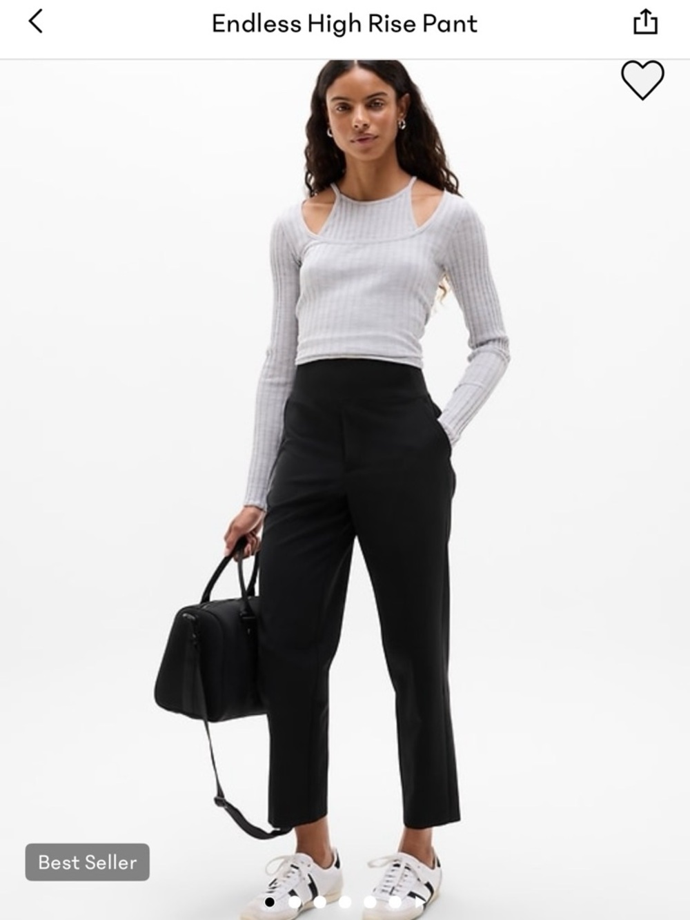 Athleta Endless High Rise Pants - Black - Size 10